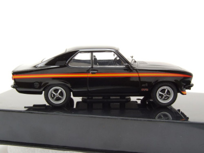Opel Manta A GT/E Black Magic 1974 schwarz Modellauto 1:43 ixo models