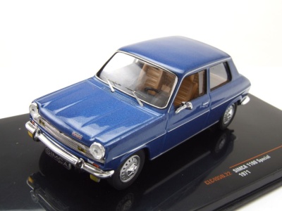 Simca 1100 Special 1970 blau metallic Modellauto 1:43 ixo models