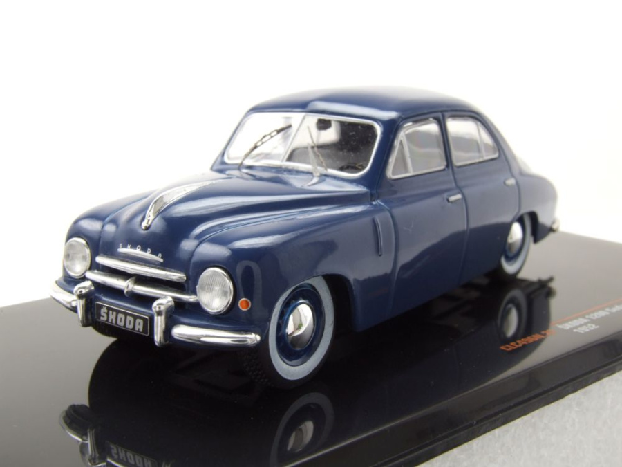Original Skoda Scala Modellauto 1:43 Race-Blau-Metallic Accessoires  Sammlermodell