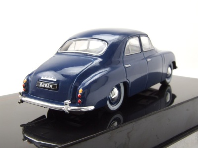 Skoda 1200 1952 blau Modellauto 1:43 ixo models