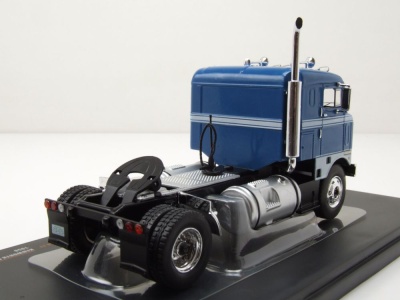 Kenworth Bullnose Zugmaschine 1950 blau Modellauto 1:43...