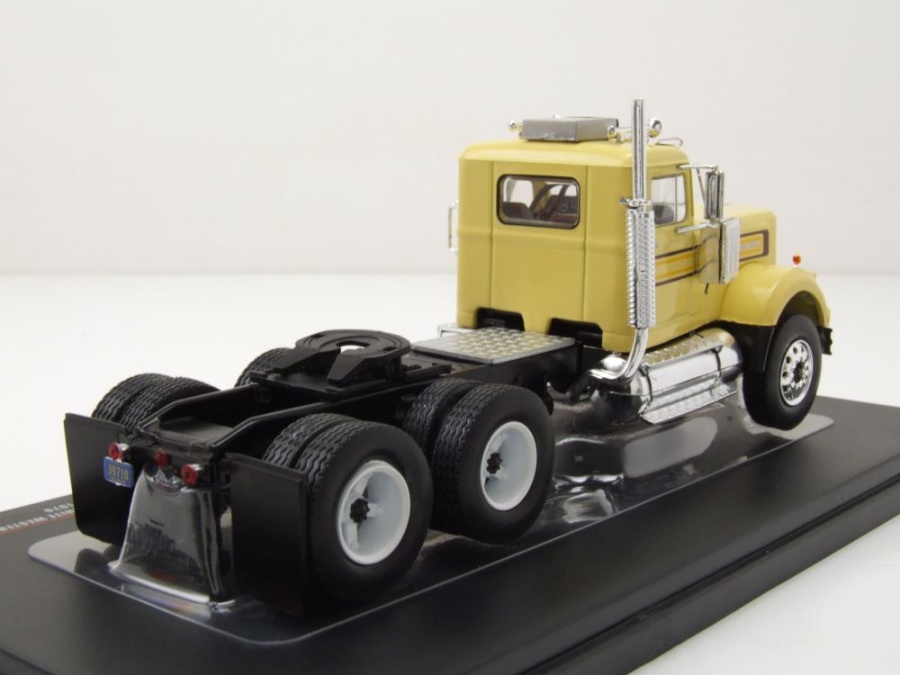 Blanc Western Star 4864 Zugmaschine 1970 Jaune Modèle 1:43 ixo models