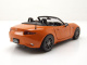Mazda MX-5 Roadster 2019 orange metallic Modellauto 1:24 Whitebox
