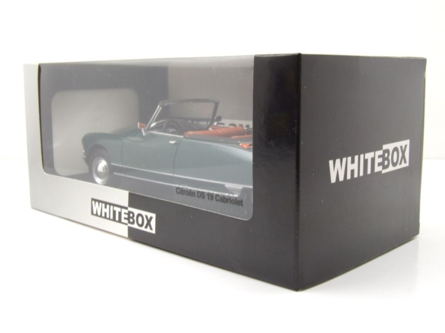 CITROEN DS 19 Cabriolet blanc NOREV 1/43 Plastigam réf 88 avec défaut