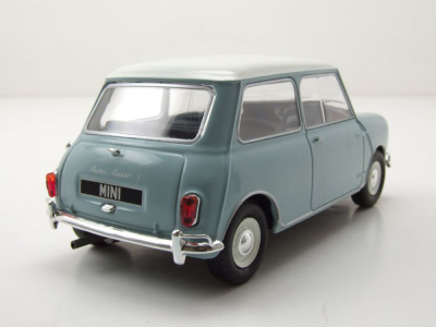 Austin Mini Cooper S RHD 1965 hellblau weiß...