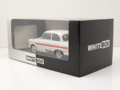 Trabant P 50 Trabbi 1959 hellbeige Modellauto 1:24 Whitebox