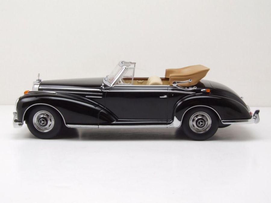 ミニカー　1/18 Mercedes 300 SC W188 Cabrio 1957(ブラック) [KKDC180941] KK Scale 1:18 MERCEDES 300SC W188 CABRIO BLACK 1957 Diecast