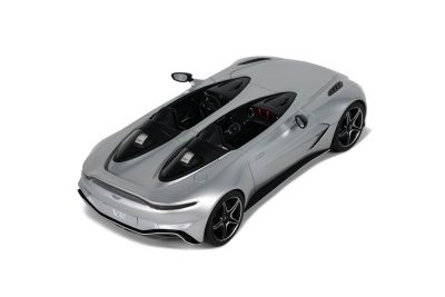 Aston Martin V12 Speedster 2021 silber Modellauto 1:18 GT Spirit
