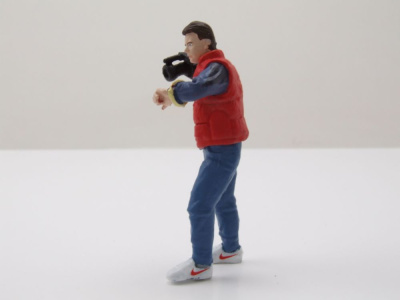Figur Marty McFly Back To The Future Zurück in die Zukunft für 1:24 Modelle Cartrix