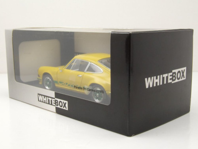 Porsche 911 Carrera 2.7 RS 1972 gelb Modellauto 1:24 Whitebox