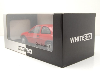 Opel Corsa B 1993 rot Modellauto 1:24 Whitebox