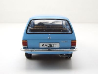 Opel Kadett C Caravan Kombi 1973 hellblau Modellauto 1:24 Whitebox