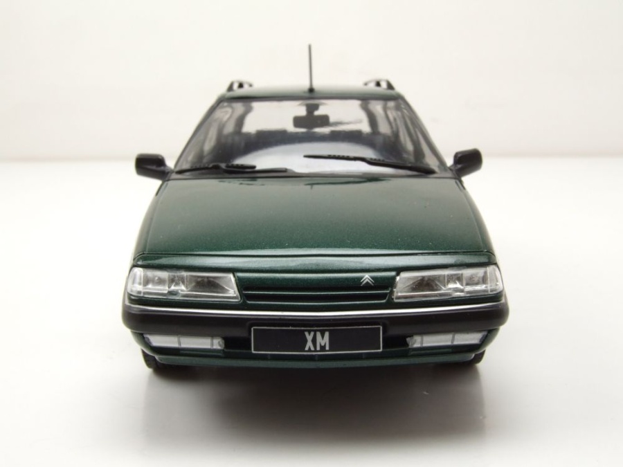 Modellauto Citroen XM Break Kombi 1991 dunkelgrün metallic 1:24