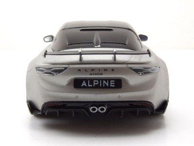 Alpine A110 Radicale 2023 matt silber Modellauto 1:18 Solido
