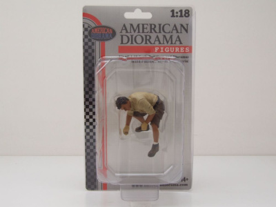 Figur Mechanic Crew Offroad Camel Trophy #2 für 1:18 Modelle American Diorama