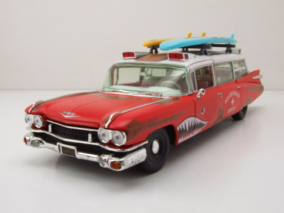 Cadillac Eldorado Ambulance Surf Shark 1959 rostig rot...