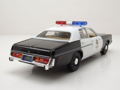 Plymouth Fury Metropolitan Police 1977 schwarz weiß...