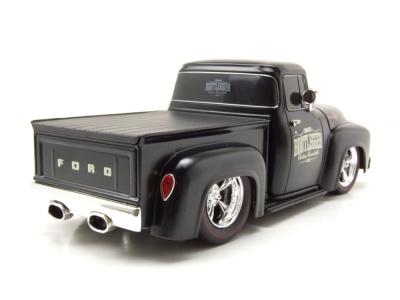 Ford F-100 Pick Up 1956 schwarz Bootlegger Modellauto 1:24 M2 Machines