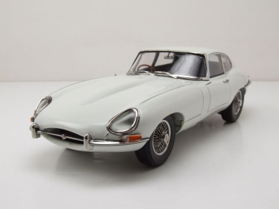 Jaguar E-Type RHD 1961 weiß Modellauto 1:18 Kyosho