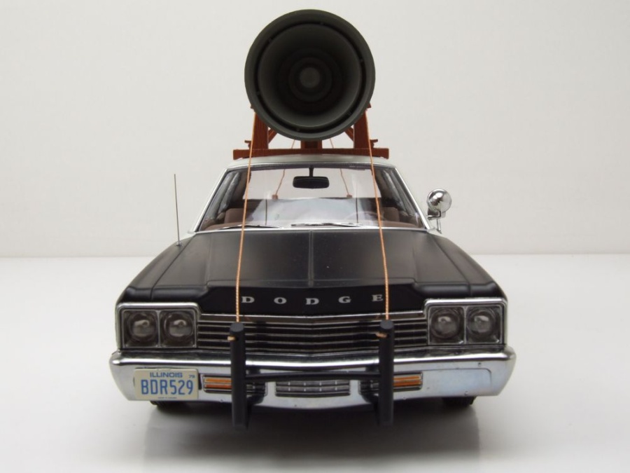 DODGE MONACO BLUESMOBILE LOOK A LIKE WITH SPEAKER 1974 1:18