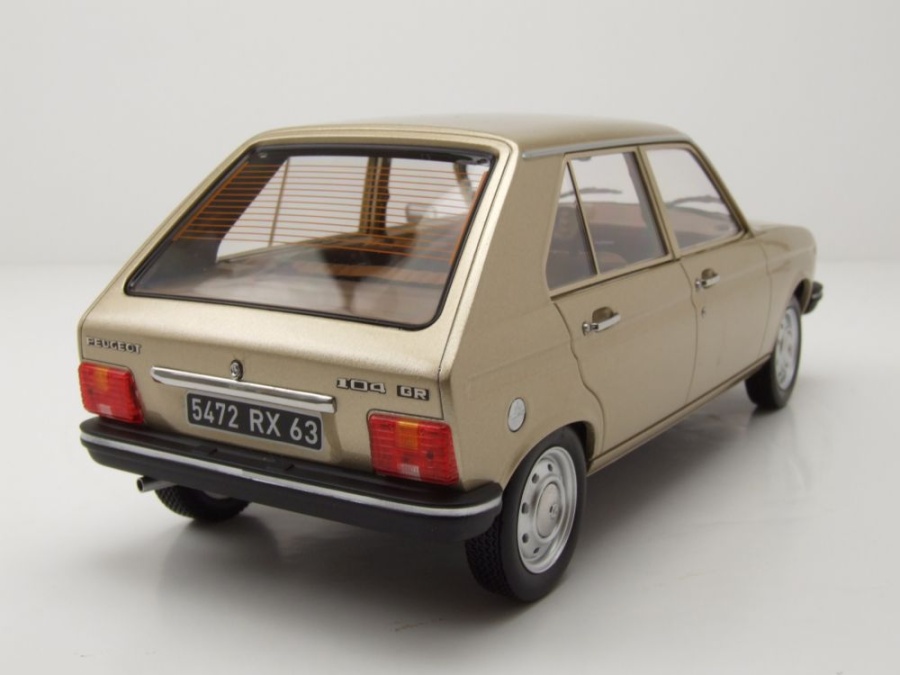 ミニカー　1/18 プジョー 104 GR 1981(ベージュメタリック) [184904] NOREV 1/18 - プジョー 104 GR - 1981 - Little Bolide