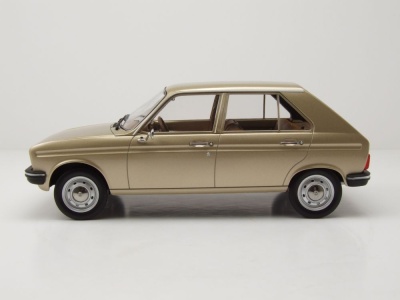 Peugeot 104 GR 1981 beige metallic Modellauto 1:18 Norev