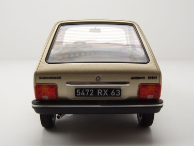 Peugeot 104 GR 1981 beige metallic Modellauto 1:18 Norev