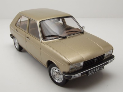 Peugeot 104 GR 1981 beige metallic Modellauto 1:18 Norev