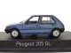 Peugeot 205 GL 1988 blau metallic Modellauto 1:43 Norev