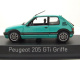 Peugeot 205 GTi Griffe 1990 grün metallic Modellauto 1:43 Norev