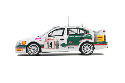 Skoda Octavia WRC #14 Rallye Monte Carlo 2003 weiß...