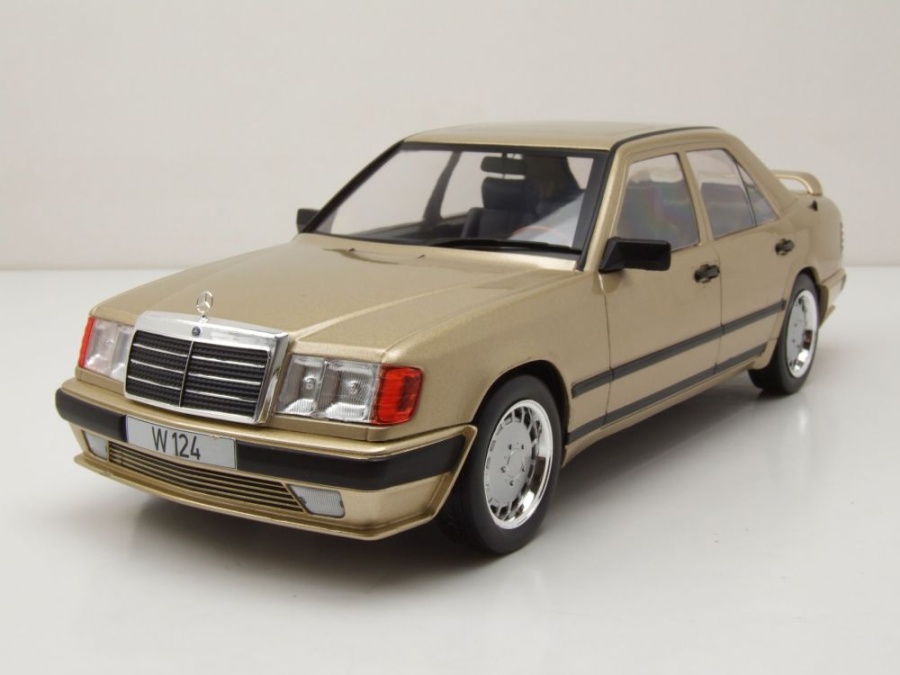 Mercedes W124 Tuning 1986 beige metallic Modellauto 1:18 MCG