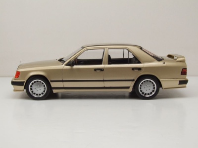 Mercedes W124 Tuning 1986 beige metallic Modellauto 1:18 MCG