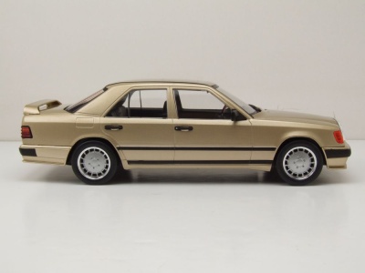 Mercedes W124 Tuning 1986 beige metallic Modellauto 1:18 MCG
