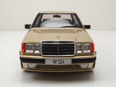 Mercedes W124 Tuning 1986 beige metallic Modellauto 1:18 MCG