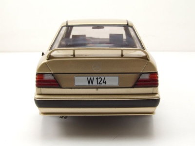 Mercedes W124 Tuning 1986 beige metallic Modellauto 1:18 MCG