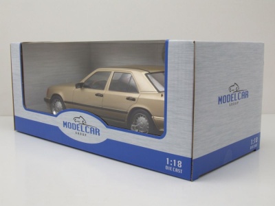 Mercedes W124 Tuning 1986 beige metallic Modellauto 1:18 MCG