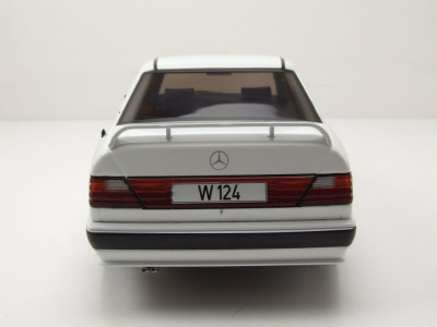 Mercedes W124 Tuning 1986 weiß Modellauto 1:18 MCG
