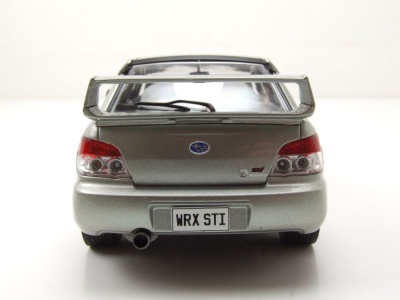 Subaru Impreza WRX STi RHD 2006 dunkelgrau metallic Modellauto 1:24 Whitebox