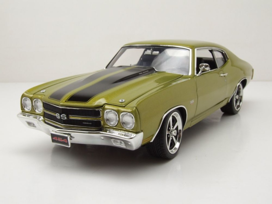 ミニカー ACME 1/18 1970 Chevrolet Chevelle SS 1:18 ACME 1970 Chevrolet Chevelle SS 454 LS6 Coupe Sunkist orange