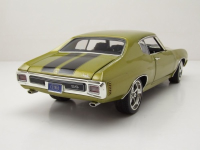 Chevrolet Chevelle SS Restomod 1970 grün schwarz Modellauto 1:18 Acme