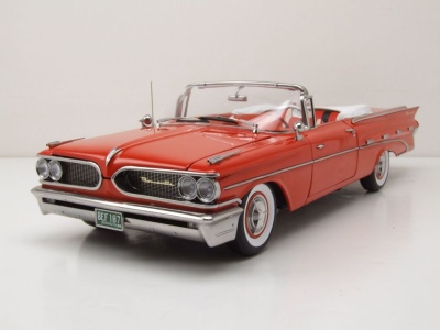 Pontiac Bonneville Convertible 1959 rot Modellauto 1:18...