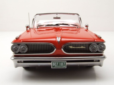 Pontiac Bonneville Convertible 1959 rot Modellauto 1:18 Sun Star