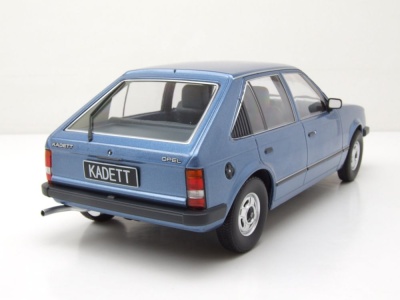 Opel Kadett D 5-Türer 1984 blau metallic Modellauto...