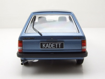 Opel Kadett D 5-Türer 1984 blau metallic Modellauto 1:18 Triple9