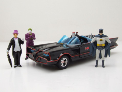 Batmobile Classic Batman TV-Serie 1966 schwarz mit...