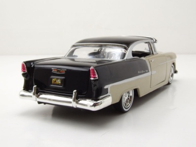 Chevrolet Bel Air Get Low 1955 gold schwarz Modellauto...