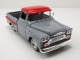 Chevrolet Apache Fleetside Pick Up Get Low 1958 grau rot Modellauto 1:24 Motormax