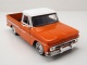 Chevrolet C-10 Fleetside Pick Up Get Low 1966 orange weiß Modellauto 1:24 Motormax