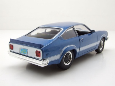 Chevrolet Vega GT 1974 blau Modellauto 1:24 Motormax